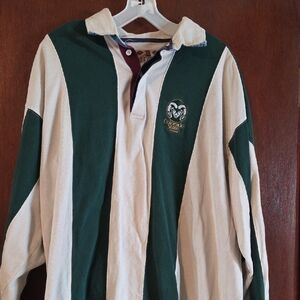 Resort Striped Rugby Shirt Colorado State Rams